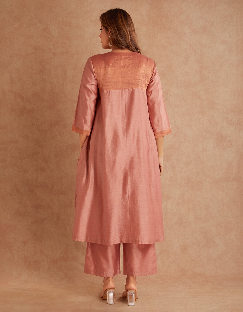 Dust Pink Kurta Set of 2