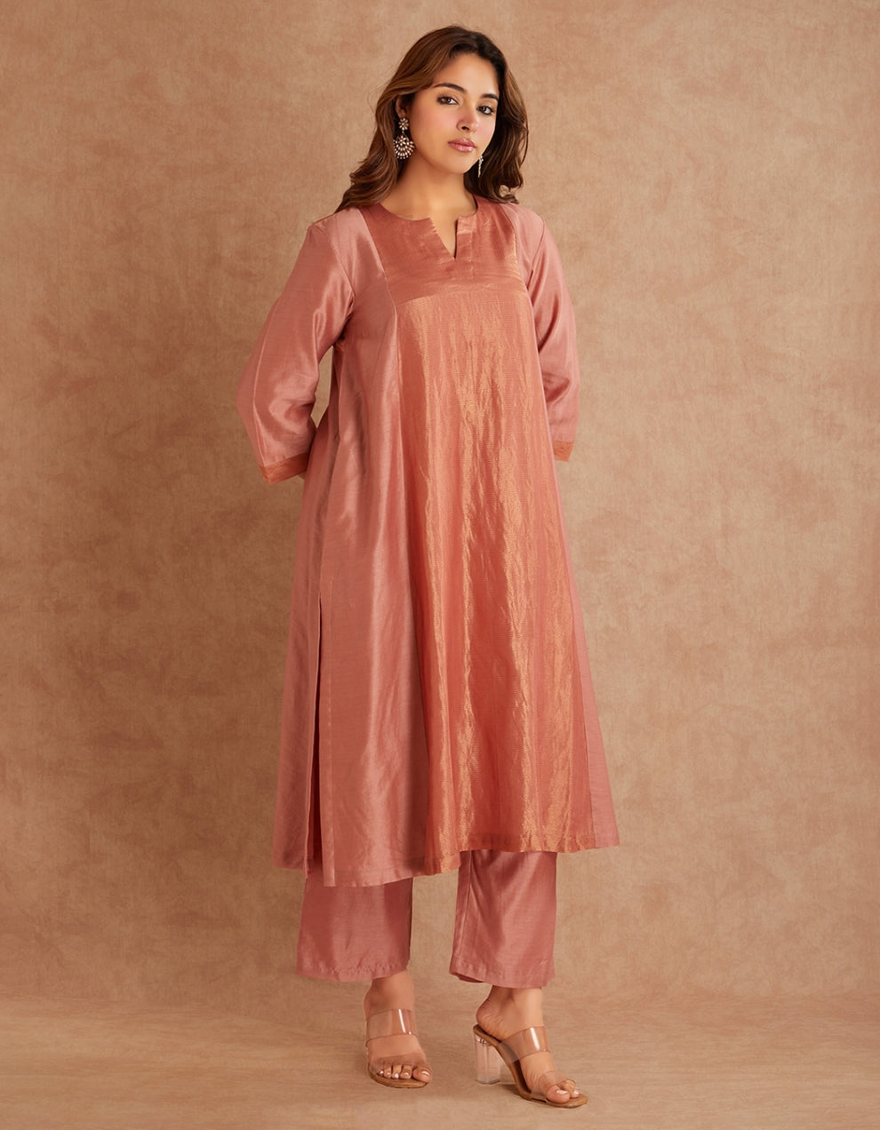 Dust Pink Kurta Set of 2