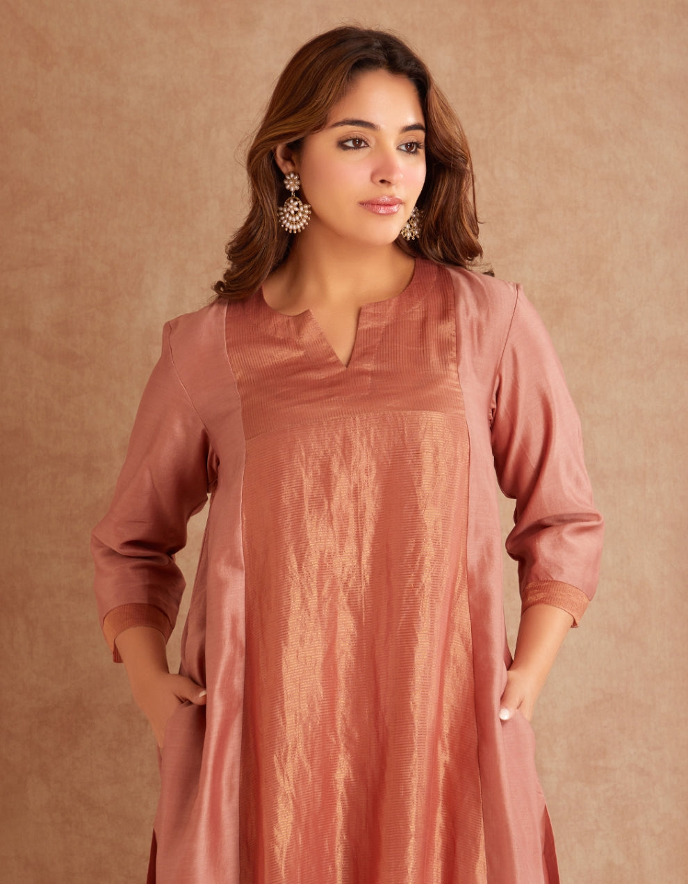 Dust Pink Kurta Set of 2