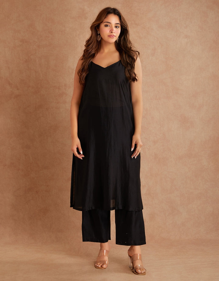 Brown Kaftan Set of 2