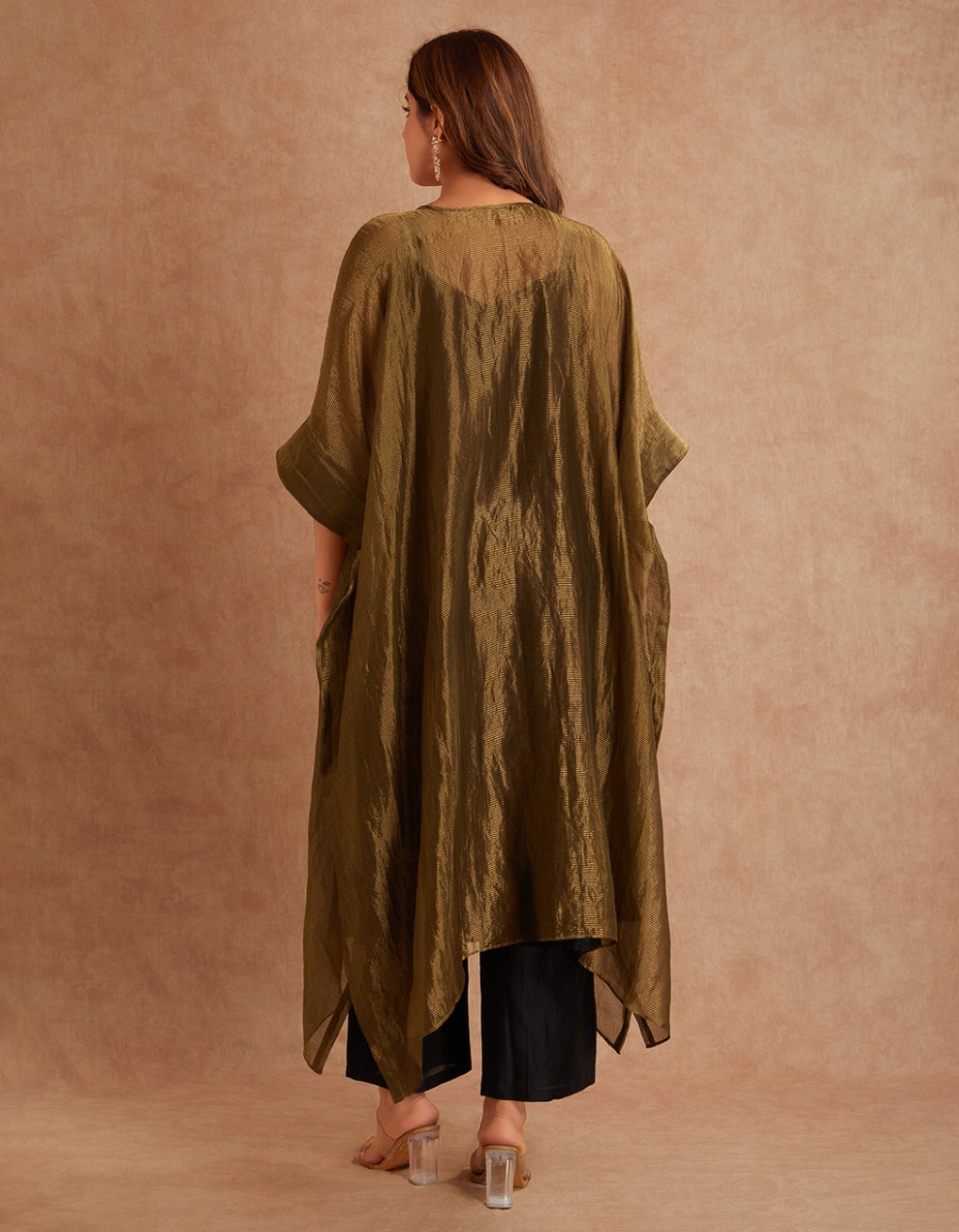 Brown Kaftan Set of 2