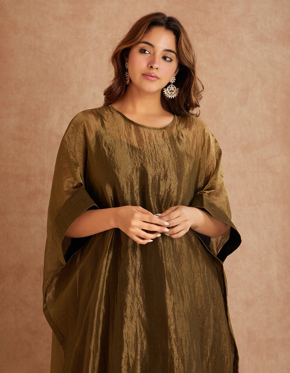 Brown Kaftan Set of 2