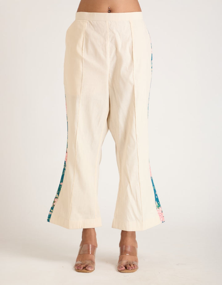 Blue Organza Co-ord Set of 3