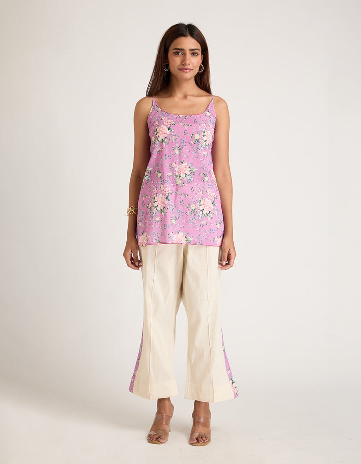 Pink Organza Co-ord Set of 3