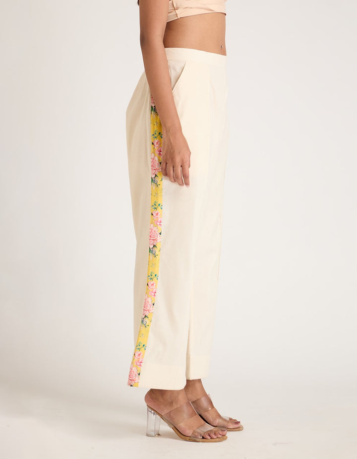 Yellow Organza Co-ord Set of 3